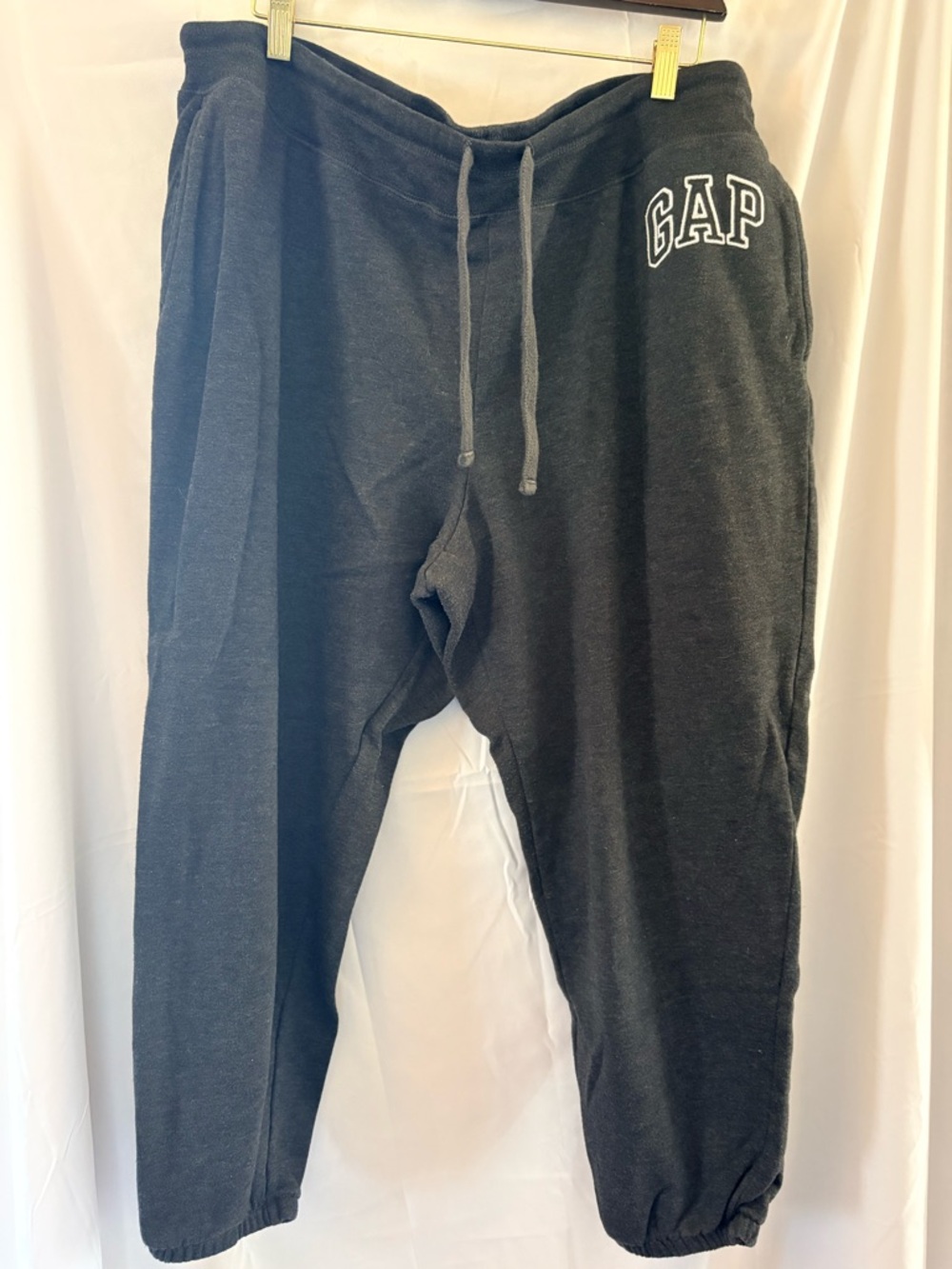GAP Women Charcoal Gray Sweatpants with Logo Tag size XXL